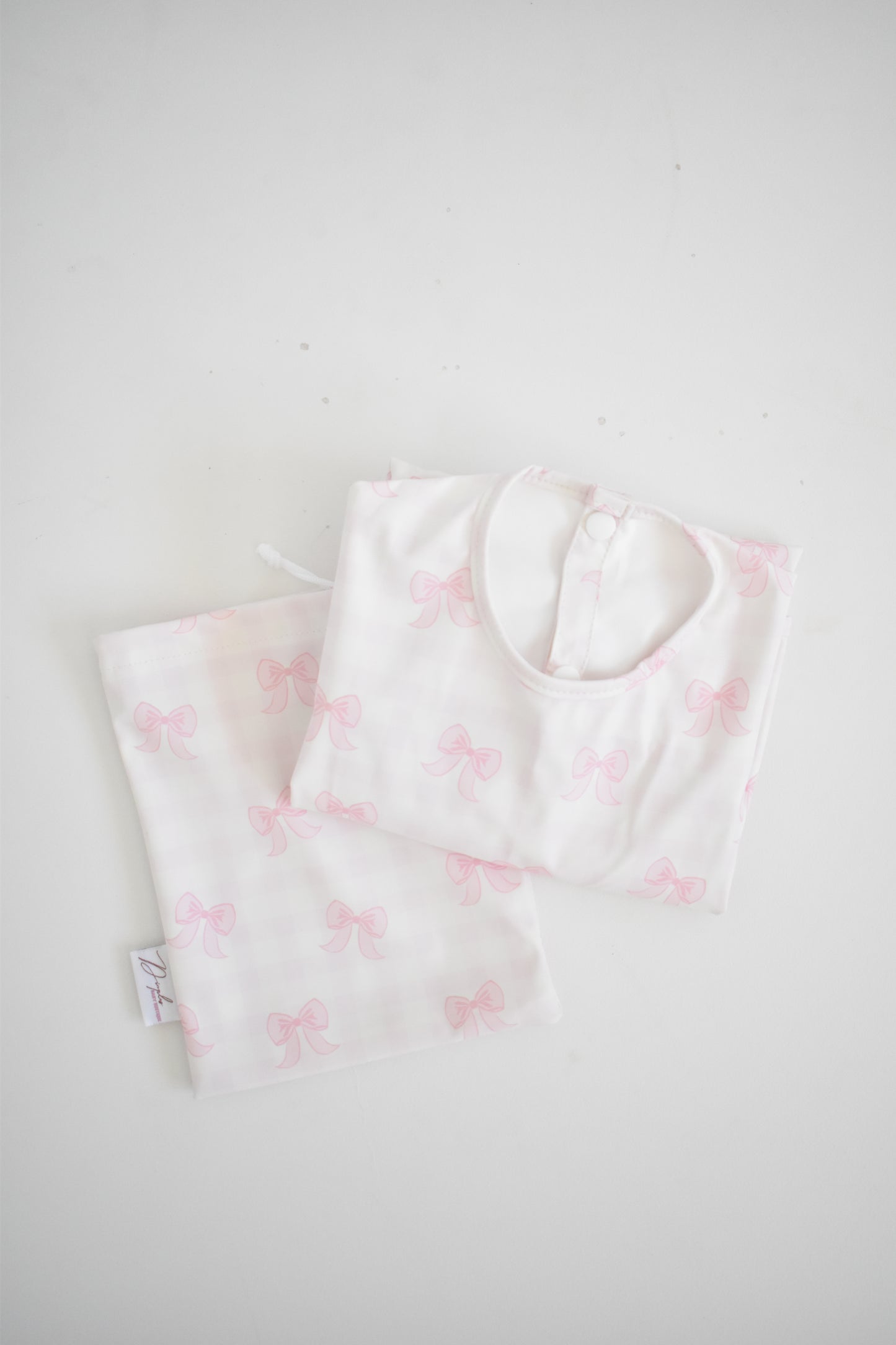 Bows | Baby & Toddler Feeding Smock