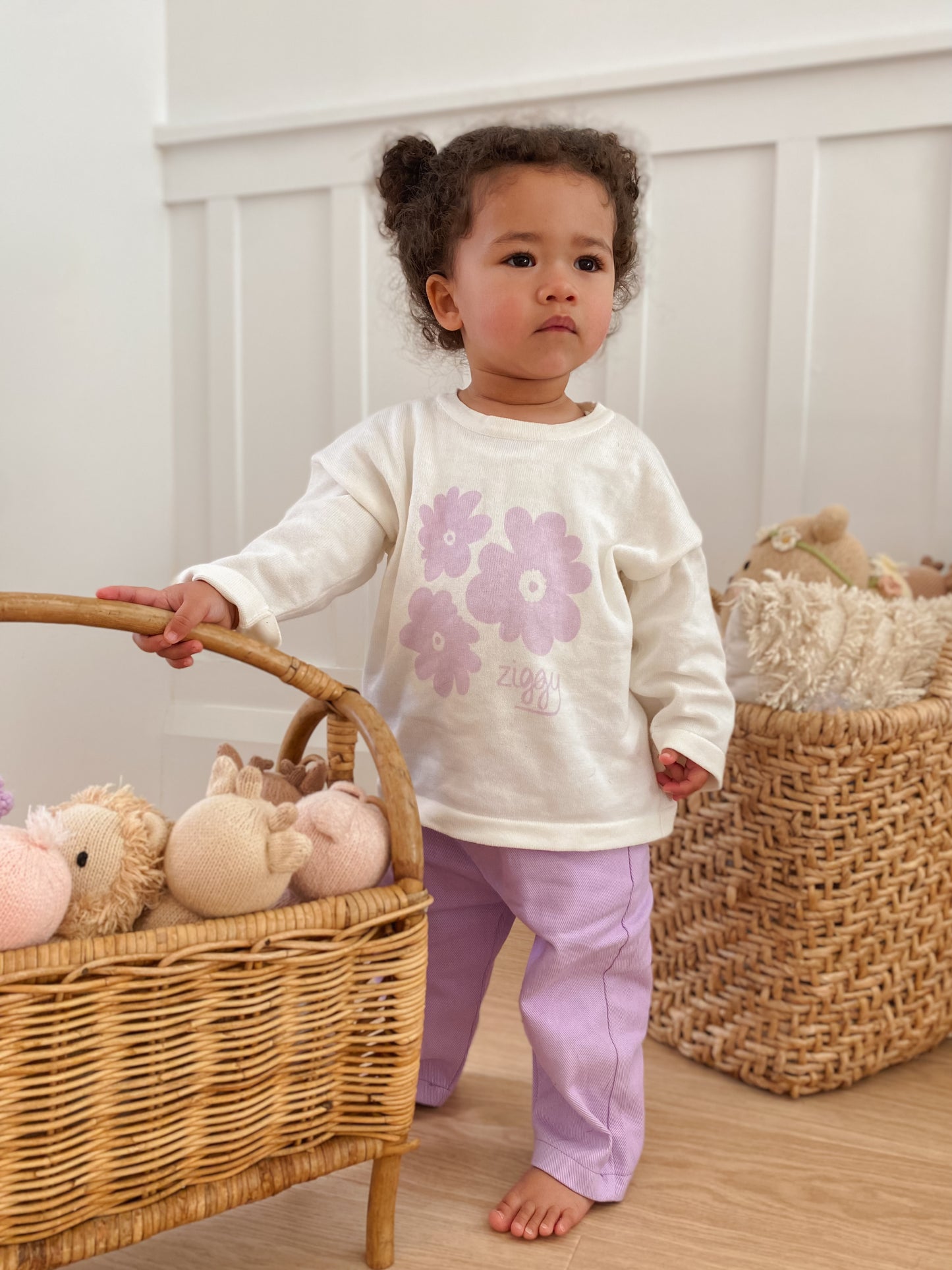 (Size 0-3m)LONG SLEEVE TEE | IRIS