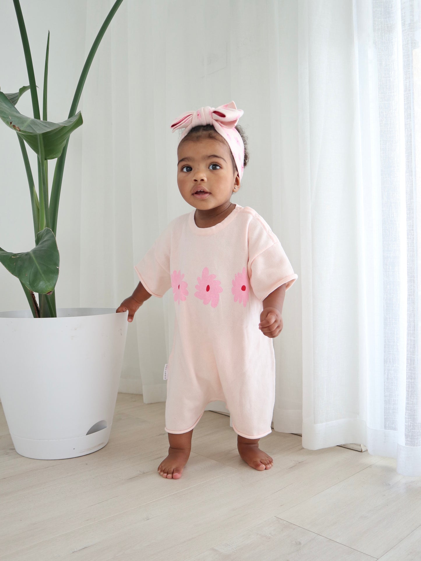 (Size NB & 0-3M) PLAYSUIT | MARGOT