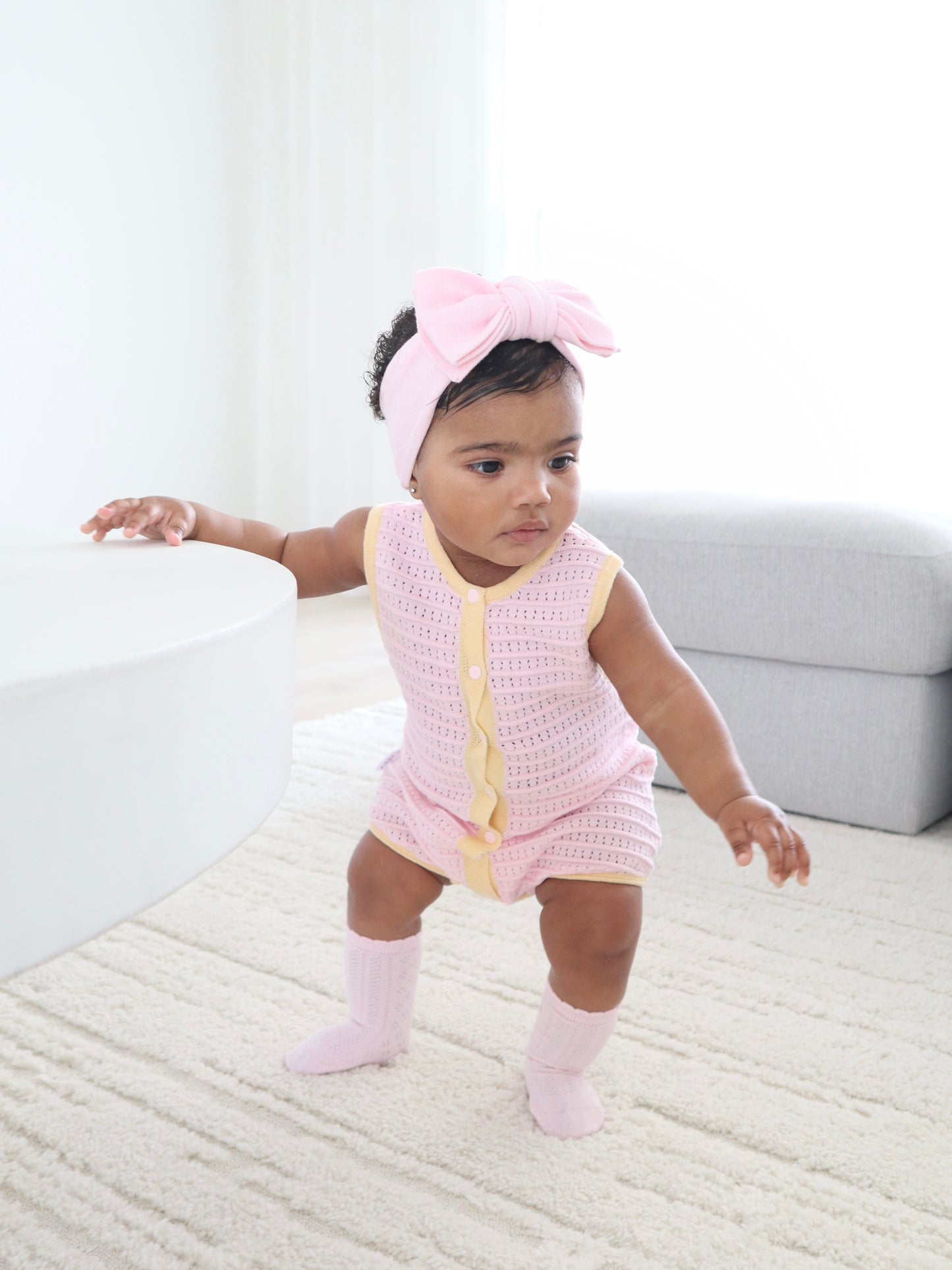 (Size NB) SUMMER BUBBLE ROMPER | CLEMENTINE