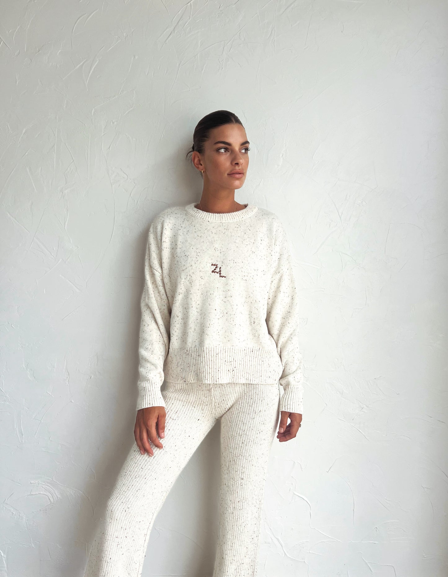 (Size XS) JUMPER | COCOA FLECK (WOMEN'S)
