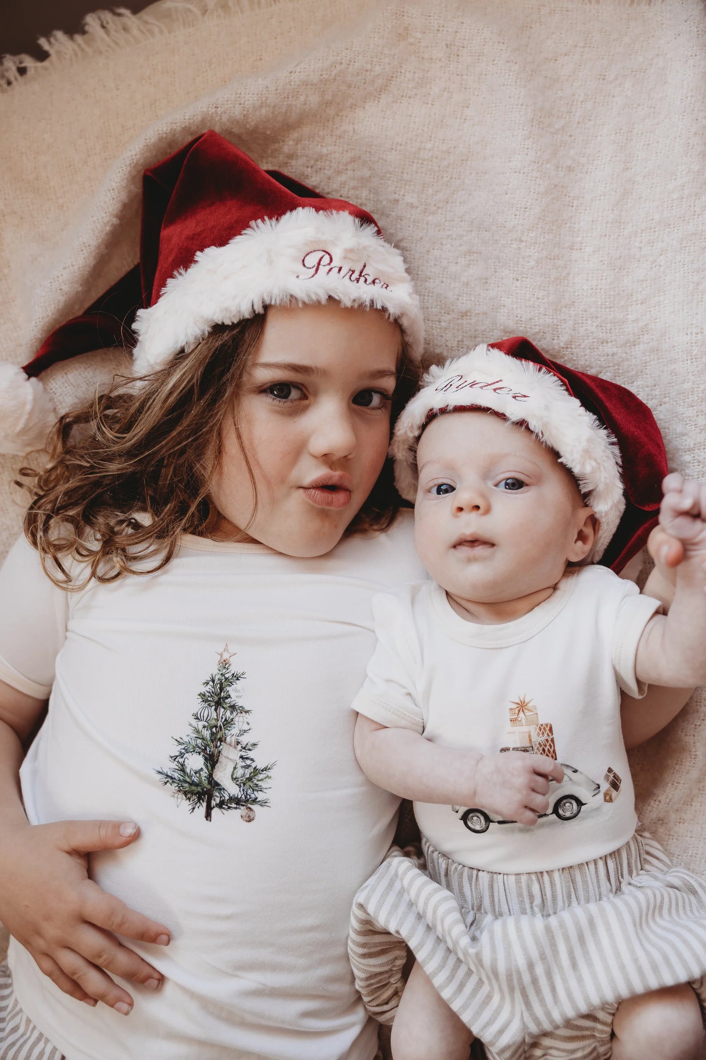 Eggnog Bodysuit/Tee - Santa's Forest
