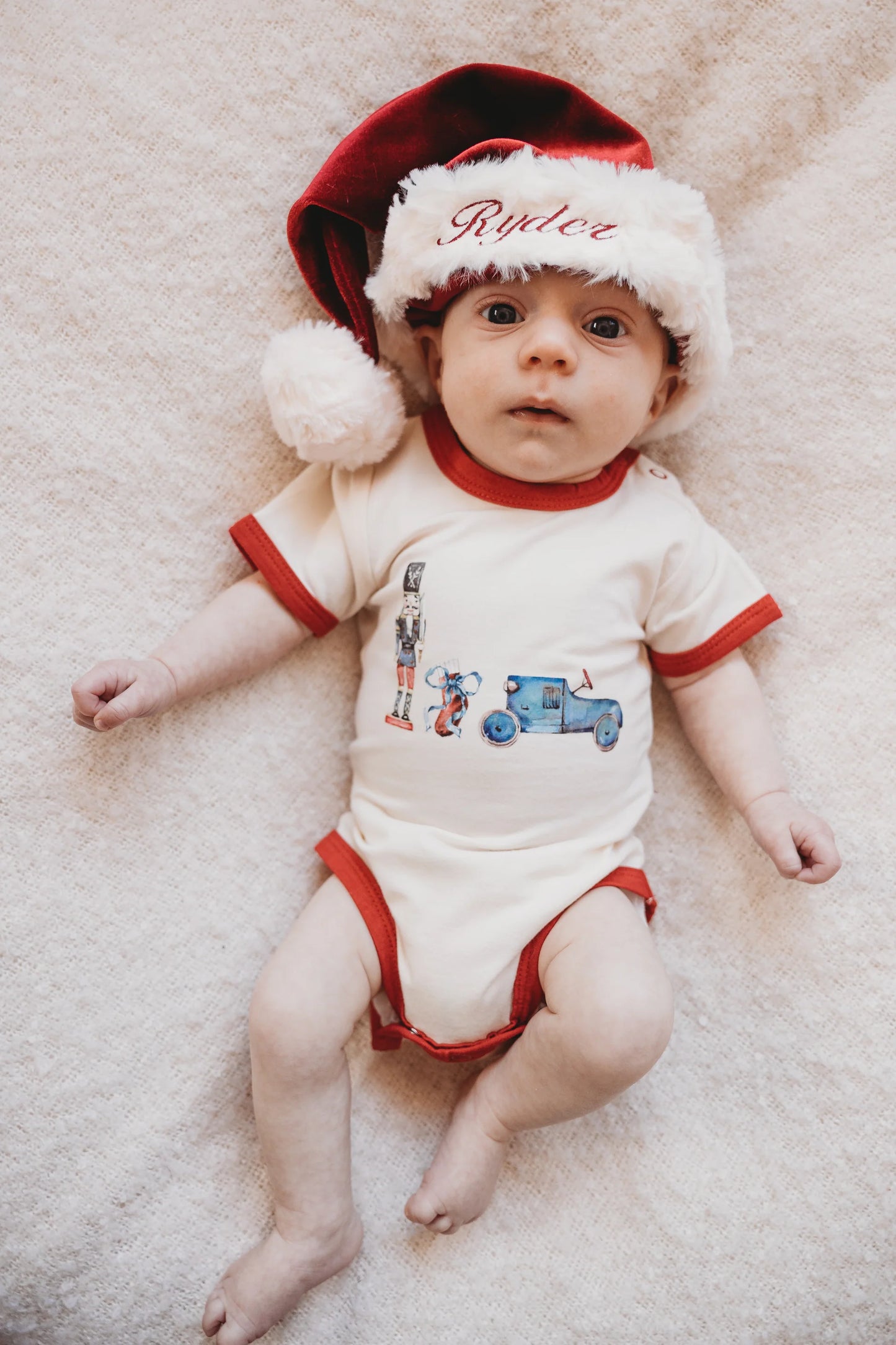 Scarlet Trim Bodysuit - Blue Vintage Toys