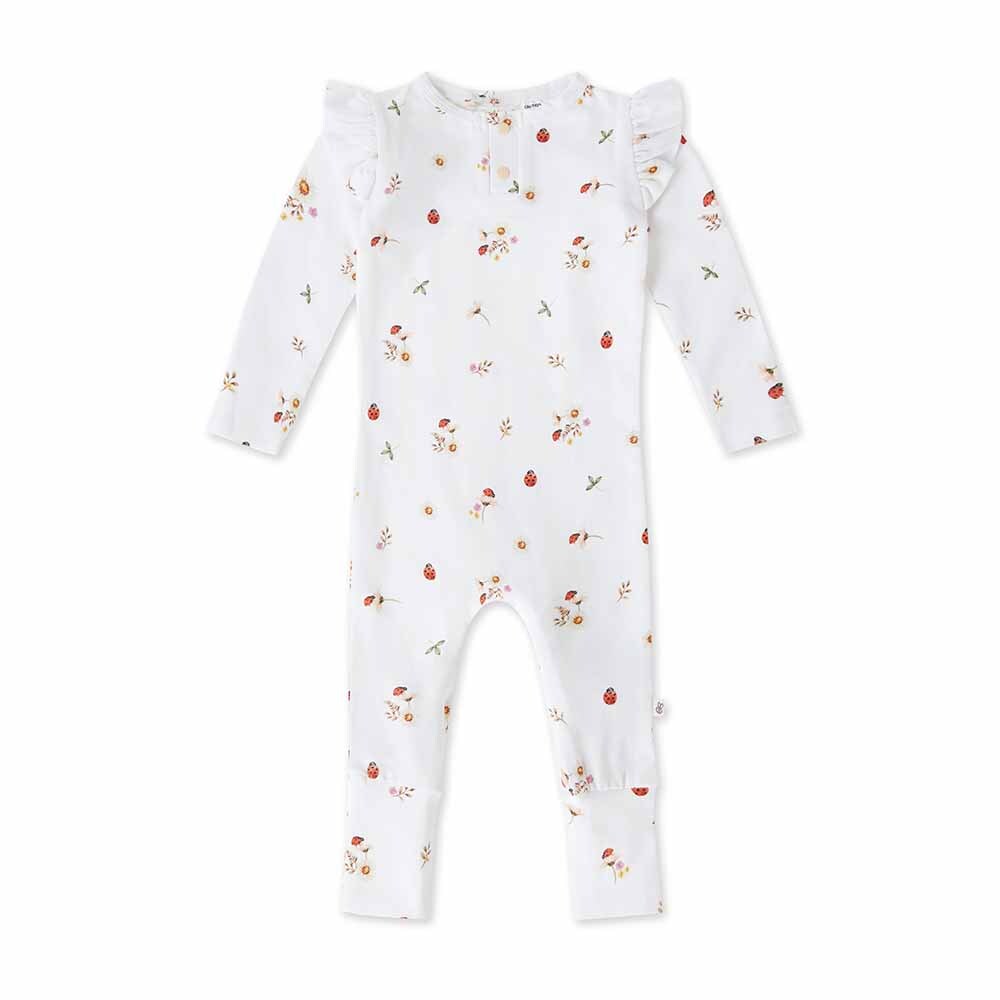 (Size 2)Ladybug Organic Growsuit