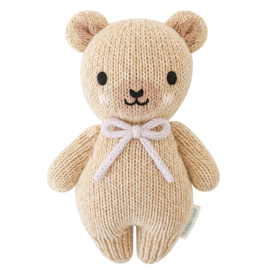Baby Honey Bear (Lavender Bow)