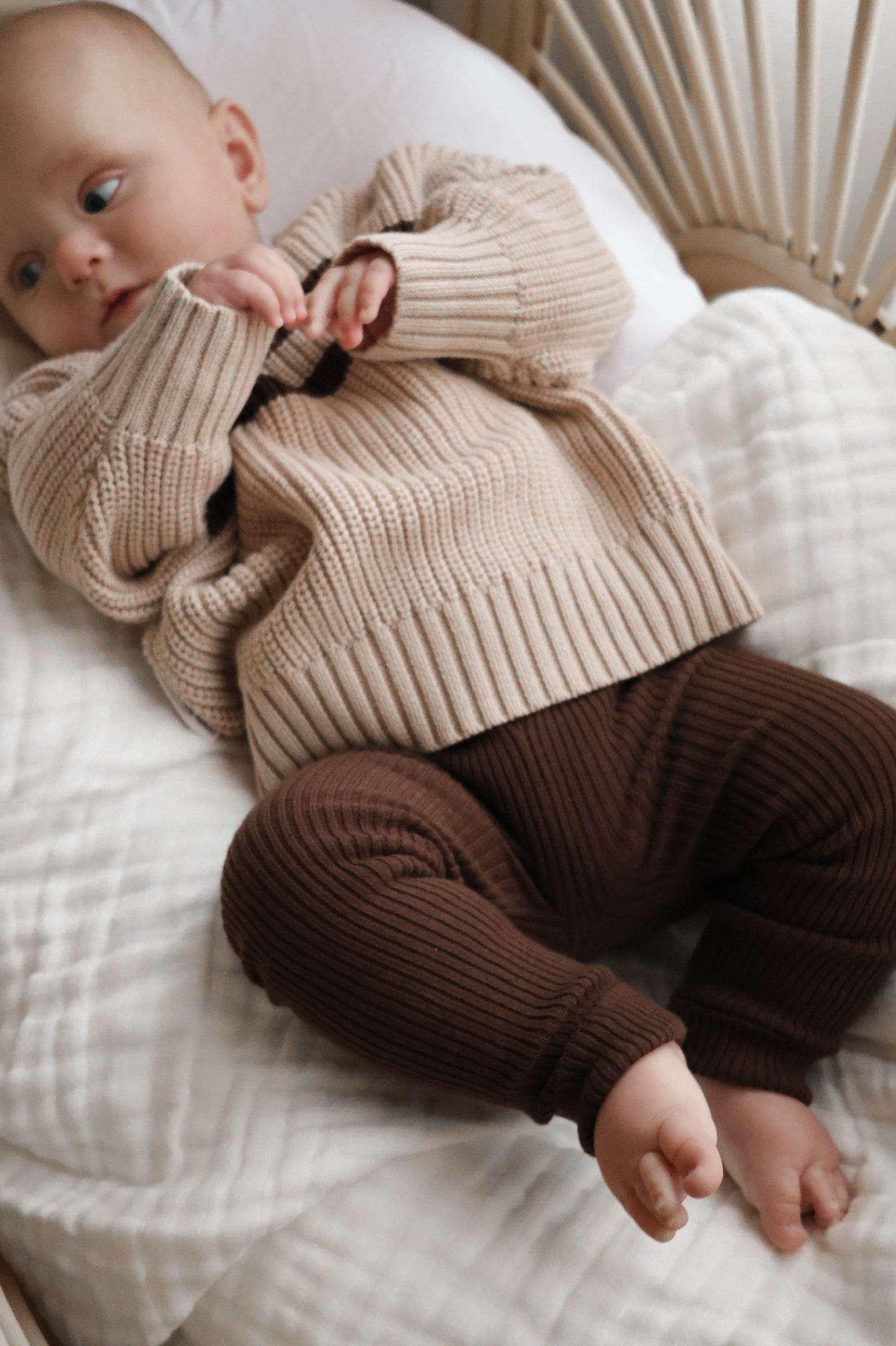 Cocoa | Organic Cotton Leggings