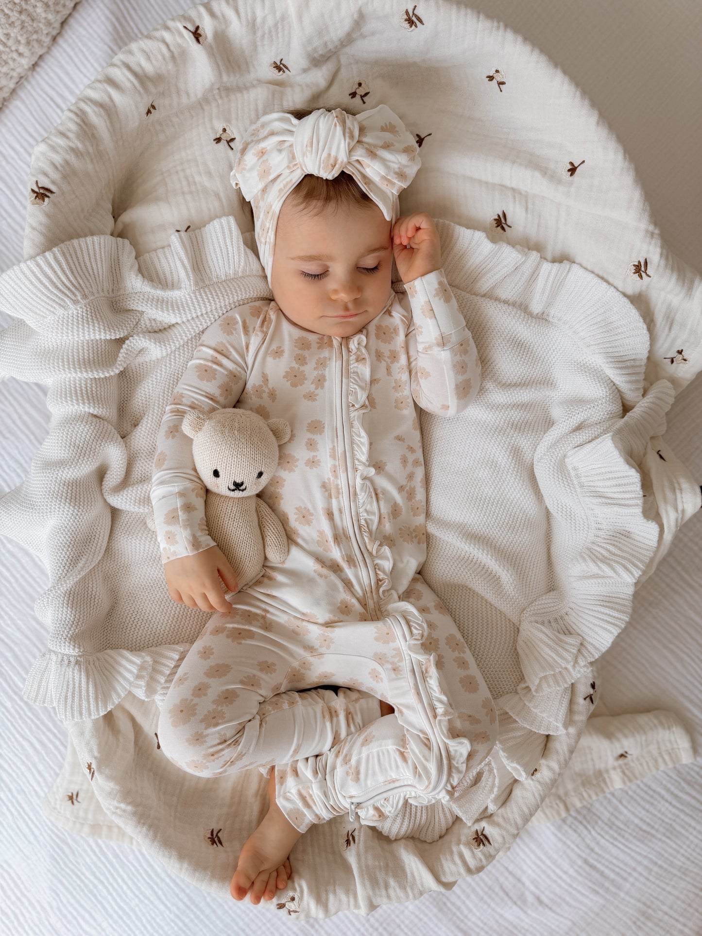 Bamboo Growsuit | Oat