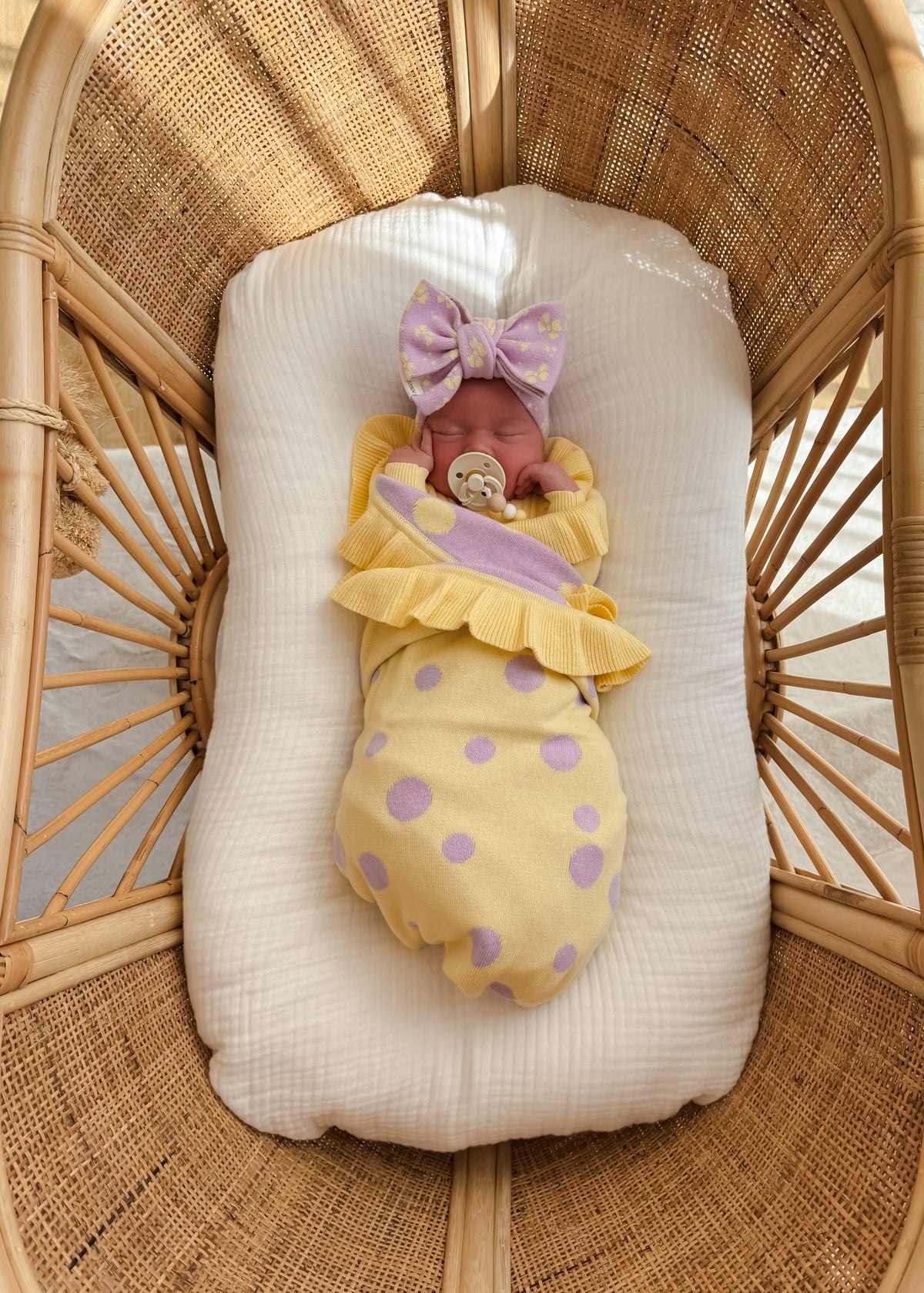 PIPPA FRILL REVERSIBLE BLANKET