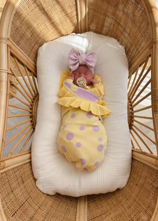 PIPPA FRILL REVERSIBLE BLANKET