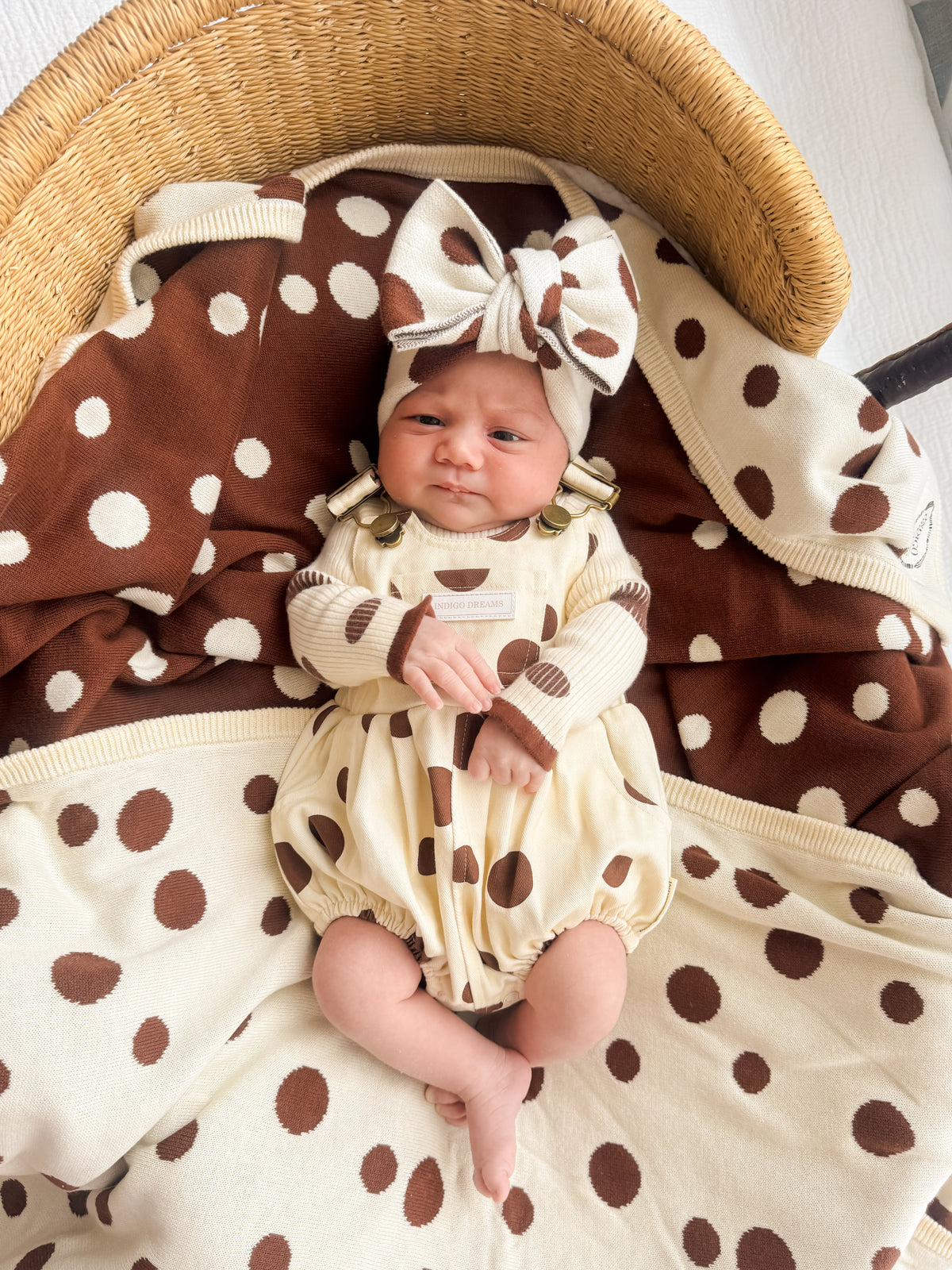 RAFFY SPOT REVERSIBLE BLANKET