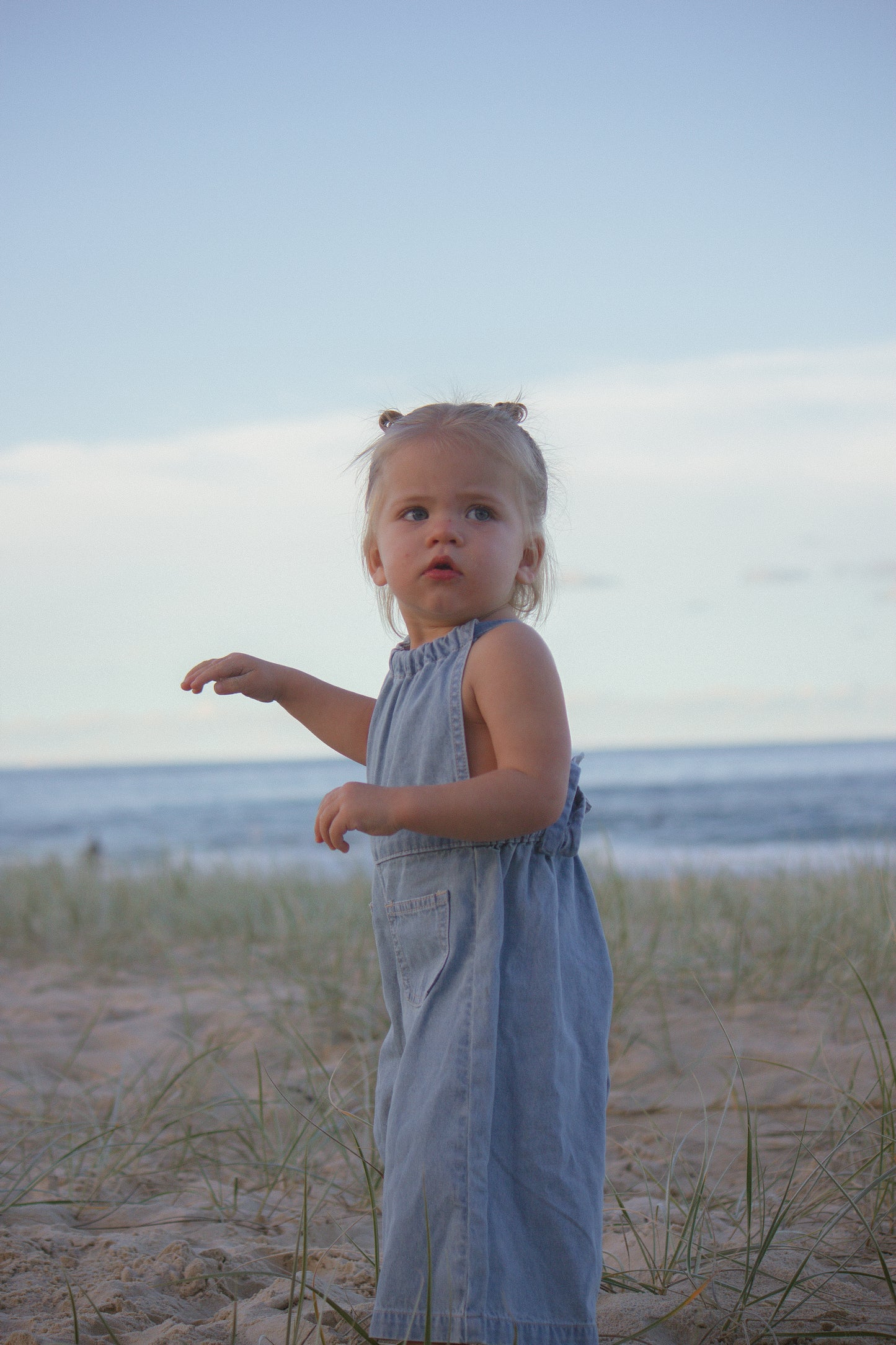 Jane Jumpsuit - Soft Blue