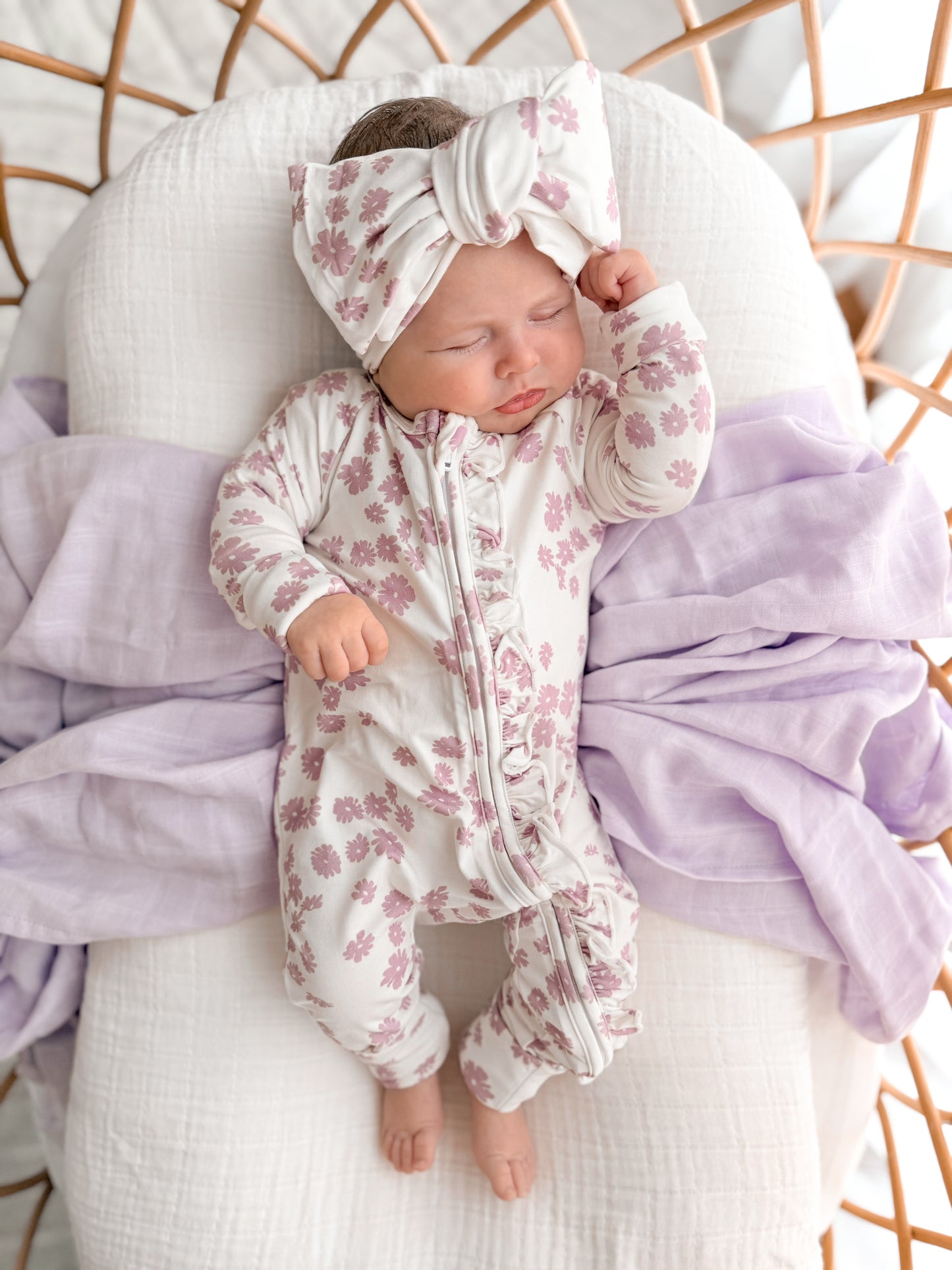 Bamboo Growsuit | Lila