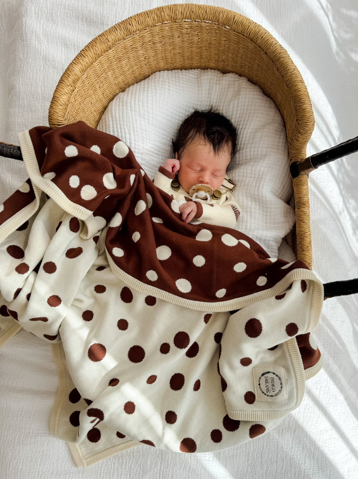 RAFFY SPOT REVERSIBLE BLANKET