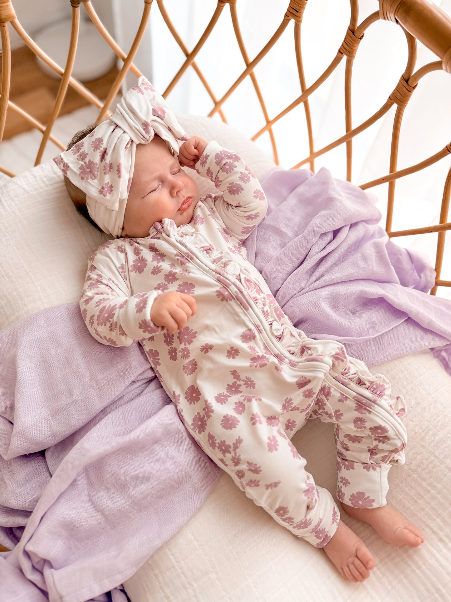 Bamboo Growsuit | Lila