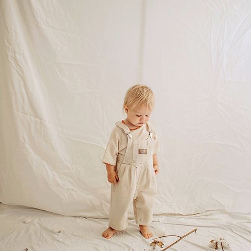 Bowie Bubble Overall - Natural Organic